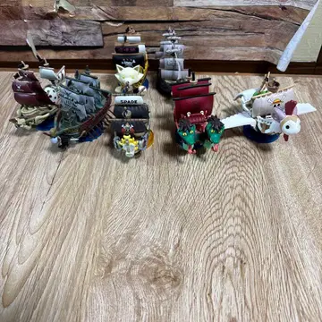 원피스 배 피규어 7개 세트