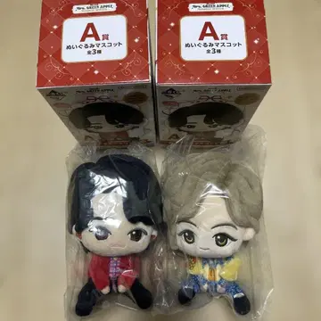Mrs. GREEN APPLE A상 봉제 인형 마스코트 2체 세트