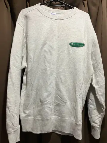 Champion 그레이 맨투맨 L 사이즈