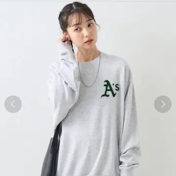 FREAK'S STORE MLB A's 크루넥 맨투맨