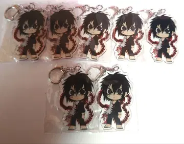 난바카 쿄 아크릴 키링 7개 세트