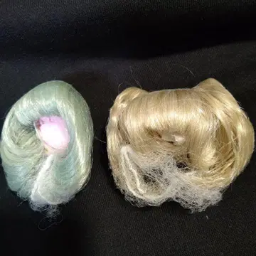 4인치 가발 2개 세트