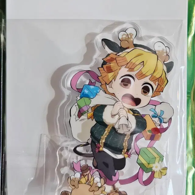 귀멸의칼날 크리스마스 아크릴스탠드 젠이츠 미개봉