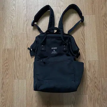 anello 블랙 백팩 약간 작음