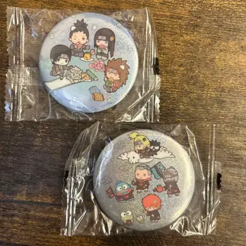 [ NARUTO x 산리오 ] 캔뱃지 2개 세트