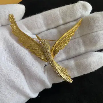 [ 19 ] 골드 버드 브로치 빈티지 엘레강트