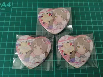 미나미 코토리 하트 캔뱃지 Cafe party