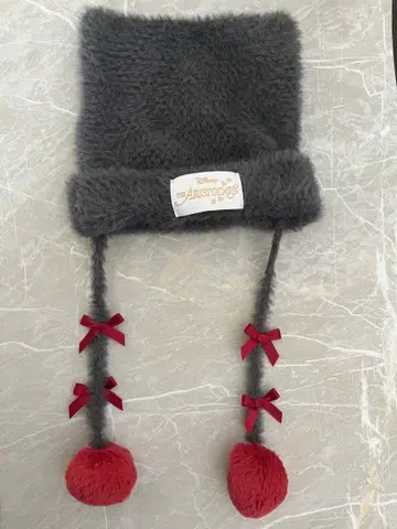 디즈니 폼폼 포함 모자 그레이