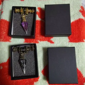 레진 펜듈럼 2개 세트 (개별 구매 시 댓글)