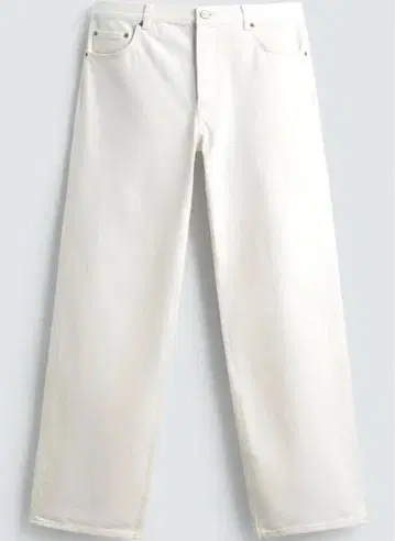 미사용 새상품 ZARA STRAIGHT FIT 데님 팬츠