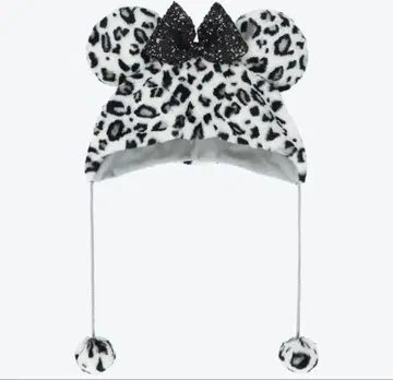 새상품 택 포함 디즈니 팬캡 미니 레오파드 무늬 표범 무늬 레오파드