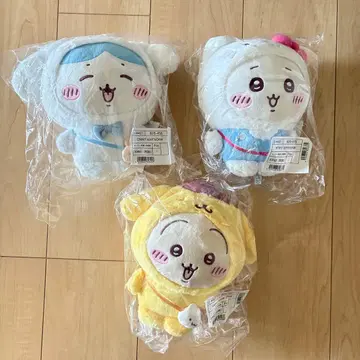 치이카와 x 산리오 봉제 인형 3개 세트
