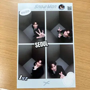 SnowMan 팝업 즉석 사진 와타나베 쇼타