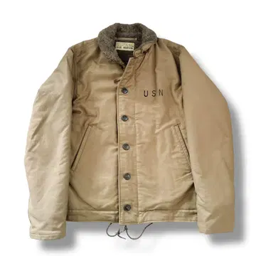 새상품급 Buzz Rickson's N-1 덱 자켓 카키 M 사이즈