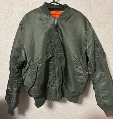 [ 새상품급 ] MA-1 플라이트 자켓 올리브 그린 2L