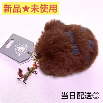 디즈니 주토피아 닉 오테테 테 봉제 인형 키체인 Disney