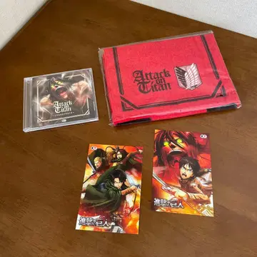 진격의 거인 게임 특전 세트 일부 특전 없음