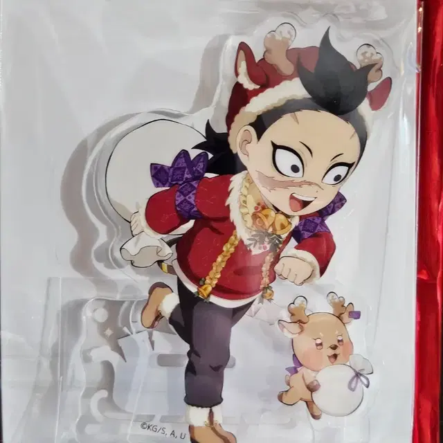 귀멸의칼날 크리스마스 아크릴스탠드 겐야 미개봉