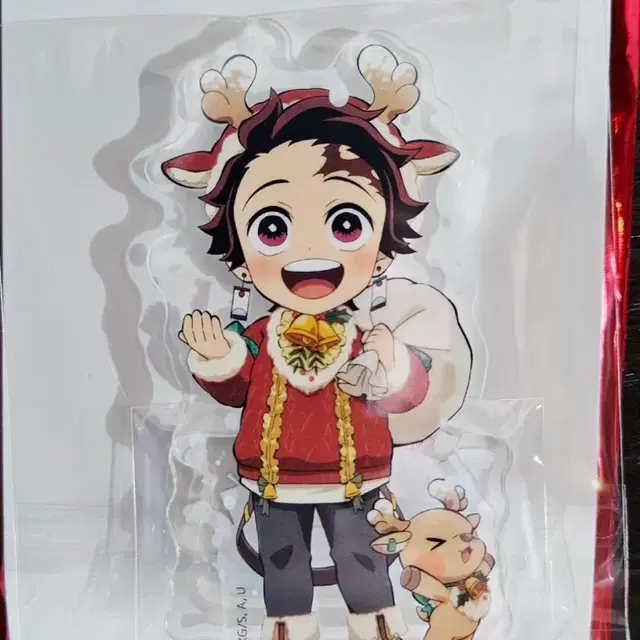 귀멸의칼날 크리스마스 아크릴스탠드 탄지로 미개봉