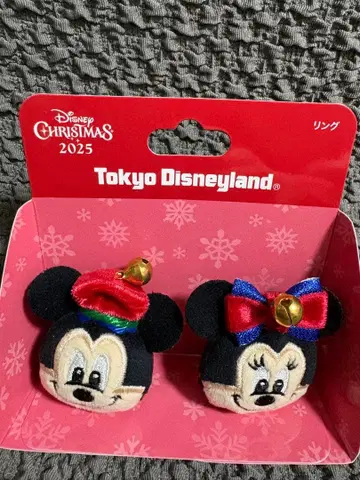 [ 새상품 ] 디즈니 미키 미니 반지 세트 크리스마스 2025