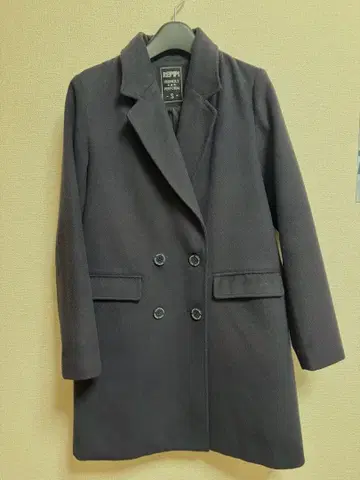 레피피 마리오 네이비 더블 자켓 코트 S