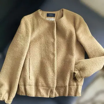 투모로우랜드 맥피 알파카 코트