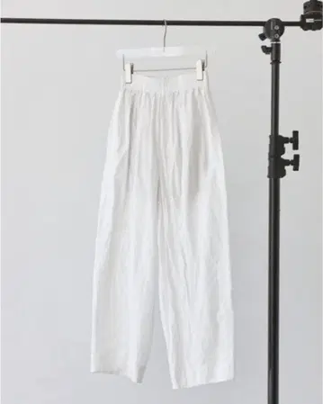 투데이풀 워시드 와이드 팬츠 화이트 36