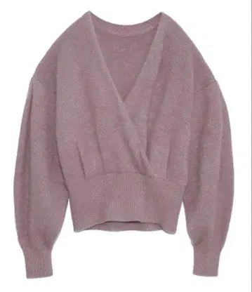 snidel 라메 라쿤 카슈쿨 니트 풀오버