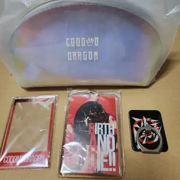 코도모 드래곤 파우치 폴라로이드 패치 스마트폰 링