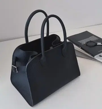 토트백 숄더백 미니 보스턴 백 블랙 가죽