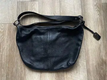 컨디션 최상 훌라 FURLA 숄더백 사선 가죽 블랙 시보 가죽