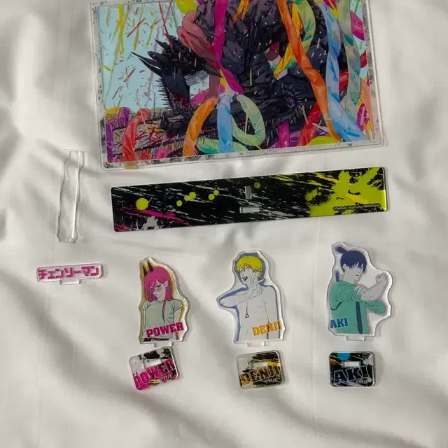 체인소맨 덴파키 원화 디오라마 아크릴 스탠드