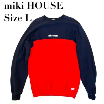 [ 고품질 ] miki HOUSE 미키하우스 빈티지 트레이닝복 L 사이즈