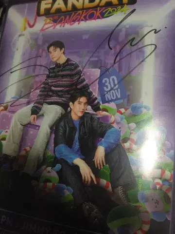 FANDAY BANGKOK 2024 포스터 사인 포함 Jimmysea