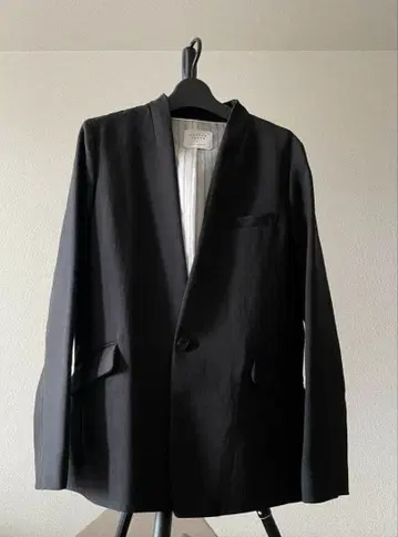 UNITED TOKYO 노카라 자켓 블랙 사이즈 2