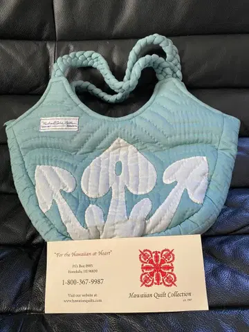 미사용 Hawaiian Quilt Collection 핸드백