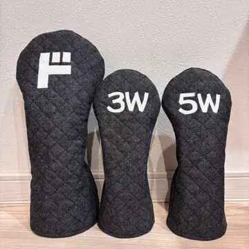 골프 헤드커버 우드용 3종 세트 핸드메이드