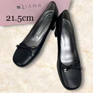 DIANA 다이애나 펌프스 힐 블랙 일본제 21.5