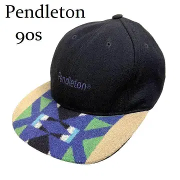 Pendleton 펜들턴 네이티브 무늬 울 캡 USA제 조정 가능