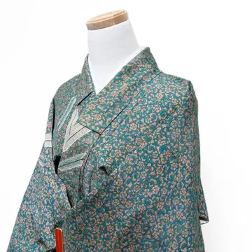 앤티크 코몬 야지리 당화 무늬 기모노 071t