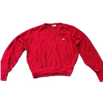 IZOD [Lacoste] USA제 레드 니트 스웨터 M