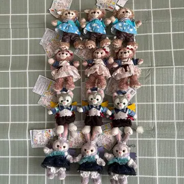 인형 배지 12개 새상품 위싱 윙스 디즈니씨