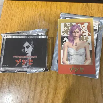 용과 같이 관혼상제전 손희 샷 이미지 카드 금박 아크릴 블록