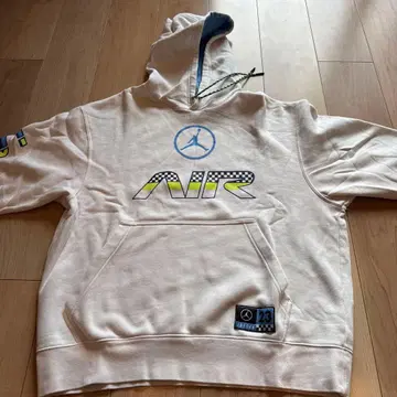 Jordan 후드 부착 후드티 XL 화이트