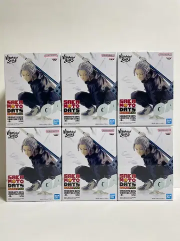 사카모토 데이즈 VIBRATION STARS 락 피규어 6개 세트