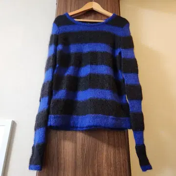 새상품급 maje 마쥬 보더 니트 블루