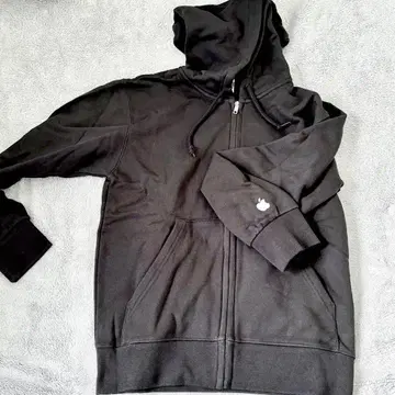 Apple 애플 스태프 후드티 집업 블랙 XS