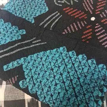 아리마츠 시보리 옷감 목화 시보리 유카타