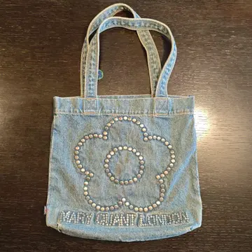 MARY QUANT 데님 토트백