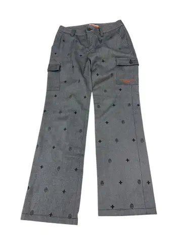 e520 CASTELBAJAC SPORT 자수 그레이 카고 팬츠